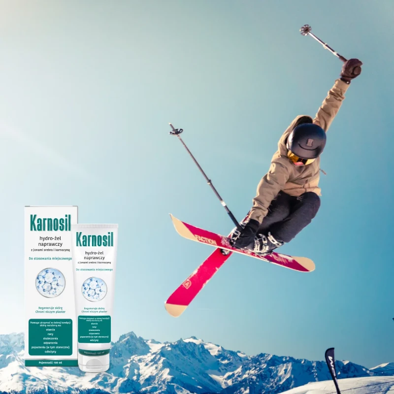 Pęknięcia skóry – jak sobie radzić? Karnosil hydro-żel