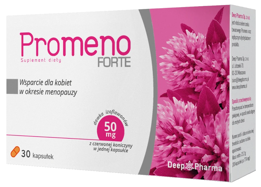 Promeno Forte - na dolegliwości okresu menopauzy